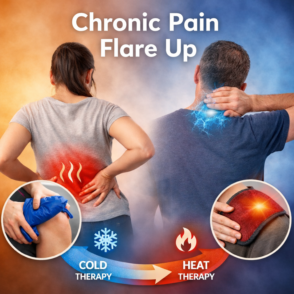 How to Use Heat and Cold Therapy Together for Chronic Pain Flare Ups