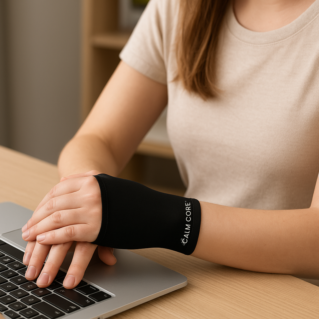 Calm Core Hot & Cold Therapy Compression Wrist Sleeve