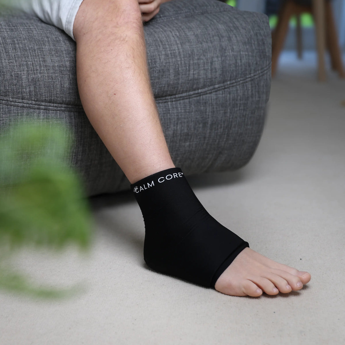 Calm Core Gel Ankle Compression Sleeve